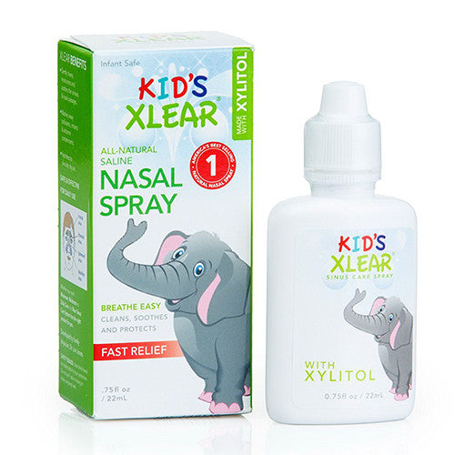 Xlear Kids Saline Nasal Spray With Xylitol, 0.75 Oz
